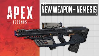 Apex Legends New Weapon  The Nemesis Burst AR Season 12 [upl. by Thetis]