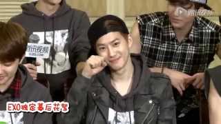 HD130607 EXO Tencent Celebrity Interview BTS [upl. by Kerstin]