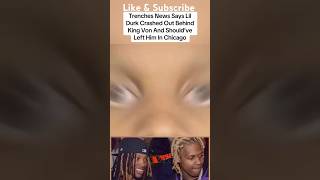 Trenches News Says Lil Durk crashed out behind king von fyp [upl. by Mehelhteb]