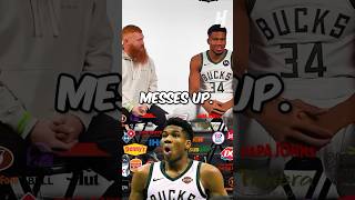 Giannis naming as many fast food places as he can is comedy 🤣 [upl. by Balbur]