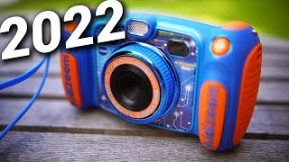 The best Kids Camera  VTech Kidizoom Duo Camera Review with Samples 2022 [upl. by Ainitsirhc756]