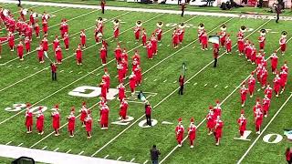 The Cornhusker Marching Band 100 Years At Memorial Stadium Halftime Show 102823 [upl. by Leahicm755]