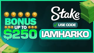 Stake Promo Code ✅ IAMHARKO ✅ [upl. by Ylahtan]