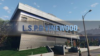 FiveM MLO VINEWOOD POLICE DEPARTMENT  MapsScriptMod [upl. by Pevzner943]