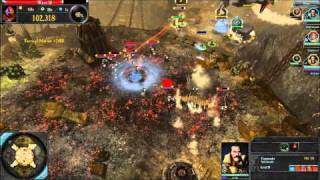 ★Dawn of War 2 Retribution  Imperial Guard Multiplayer Gameplay  Last Stand PC HD [upl. by Aikym864]