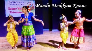 Maadu meikkum kanne  Bharatanatyam dance cover Group presentation [upl. by Vinita]