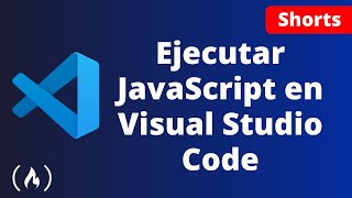 💻 Cómo Ejecutar JavaScript en Visual Studio Code Shorts [upl. by Catt]