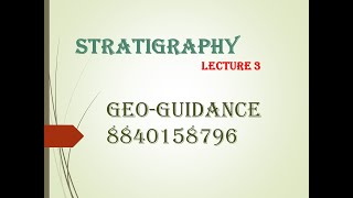 Biostratigraphy Lecture 3 of Stratigraphy Lecture Series [upl. by Adnala]