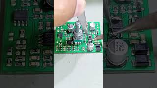 Desoldering smd shorts [upl. by Nolyar]