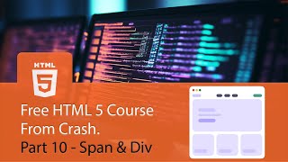 HTML Crash course part 10 Span amp Div tags speak khmer [upl. by Manning212]