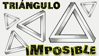 ILUSIONES OPTICAS  ¡Triángulo imposible [upl. by Hgierb]