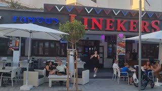 MAGALUF  Benny Hills Diner to Linekers Bar [upl. by Siraval]