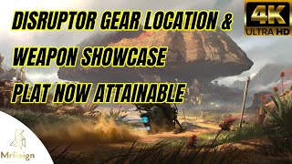 STAR WARS OUTLAWS  PLATINUM TROPHY NOW AVAILABLE  DISRUPTOR GEAR LOCATION amp WEAPON SHOWCASE [upl. by Sproul]