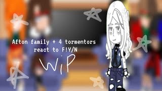 ★WIPAfton family 4 tormentors react to FYN★ [upl. by Yrovi]