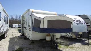 2010 R Vision Trail Lite Crossover TLX 180T Pre Owned Expandable Travel Trailer Walk Through [upl. by Eirol]