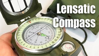 Lensatic Military Sighting Compass Unboxing [upl. by Edgardo260]