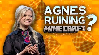 Agnes ruining Minecraft [upl. by Goto]