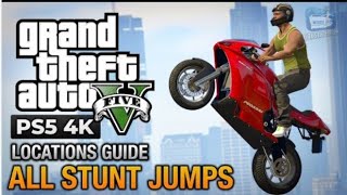 GTA 5 PS5  Stunt Jumps Show Off Achievement  Trophy [upl. by Aivon931]