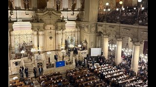 Il ricordo del 7 ottobre 2023 e del 9 ottobre 1982 al Tempio di Roma il racconto per immagini [upl. by Namref124]