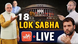 Lok Sabha LIVE  First Session Of 18th Lok Sabha LIVE  Parliament LIVE 2024  24062024  YOYO TV [upl. by Aciram457]