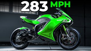 Top 10 Fastest Electric Motorcycles in the World 2024 [upl. by Maxima]