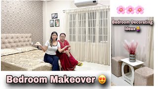 Bedroom Makeover 😍 Bedroom Decorating Ideas  How to decorate your room 💁‍♀️ [upl. by Aynotan]