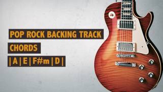 Backing Track  Pop Rock  A Major [upl. by Ania]