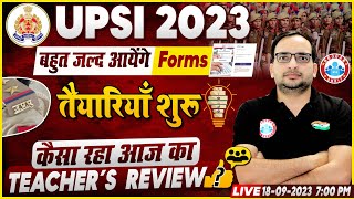 UPSI New Vacancy 2023  Online Form विनायक बैच Teachers Review UPSI Strategy By Ankit Sir [upl. by Rogerson]