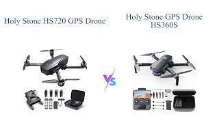 Holy Stone HS720 vs HS360S Drone Comparison 🚁✈️ [upl. by Ahcmis]