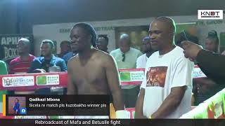 Mafa Bavuma vs betusile Mcinga boxing match [upl. by Cired]