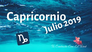 CAPRICORNIO ♑️ SORPRESAS DEL UNIVERSO Julio 2019 [upl. by Vidovic]