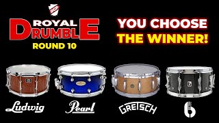 DCP Royal Drumble  The Ultimate Snare Drum Competition  Round 10 [upl. by Prior]