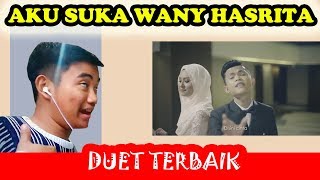 Tajul amp Wany Hasrita  Disana Cinta Disini Rindu MV REACTION [upl. by Ahsemik412]