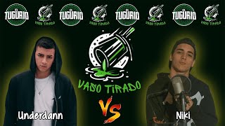 UNDERDANN VS NIKI  LIGA VASO TIRADO 🥤  eltugurio batallasescritas lacasadelrapargentino [upl. by Turpin]