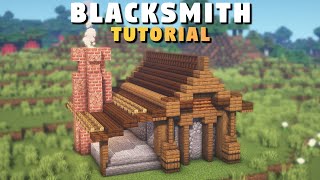 Minecraft EASY Blacksmith Tutorial [upl. by Rowan]