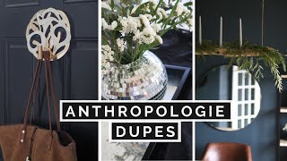 ANTHROPOLOGIE VS THRIFT STORE  DIY HIGH END HOME DECOR DUPES ON A BUDGET [upl. by Brey771]