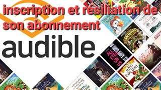 comment sinscrire et résilier audible après avoir obtenu son livre gratuit en 30 seconde  tutto [upl. by Tnayrb126]