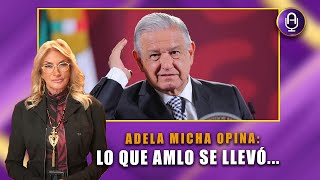 AMLO se va y la CORRUPCIÓN y VIOLENCIA se quedan  Editorial Adela Micha [upl. by Lurette]