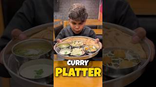 Curry Platter  Cheese Beef Streak Paratha pakistanifood ytshortspakistan [upl. by Trisha]