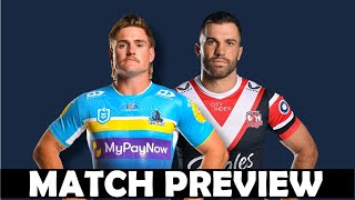 Gold Coast Titans vs Sydney Roosters  Match Preview  Round 21  NRL 2023 [upl. by Ahsiret]