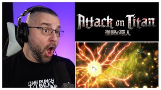 ATTACK ON TITAN 2X4 REACTION Soldier Shingeki No Kyojin [upl. by Nyladam]