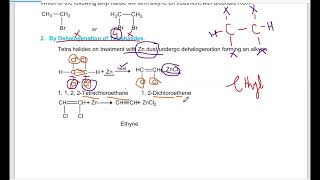 Dehalogenation of Tetrahalide urduhindi [upl. by Rivi]