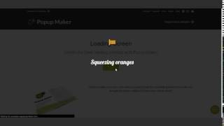 Create a Loading Screen with Popup Maker [upl. by Giulio]