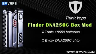 ThinkVape Finder DNA250C Mod [upl. by Nagel]