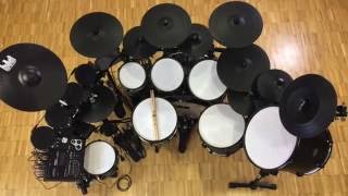 BlackBird custom electronic drum set [upl. by Initirb]