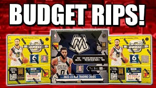 FUN BUDGET NBA BOXES  202223 Panini Mosaic amp Contenders Optic Asia TMALL Box Reviews [upl. by Ailev594]