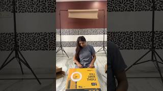 Unboxing my Digitek Ring Light 💡 digitek ringlightwithtripod ringlight unboxingvideo creators [upl. by Adlitam]