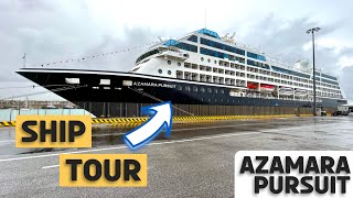 Azamara Pursuit  Full Ship Tour in under 10 minutes [upl. by Novj]