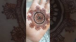 Mandala mehndi design ✨mandalamehndi [upl. by Yltneb]