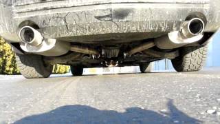 2007 Cadillac CTS 36L Borla CatBack Exhaust Volant CAI Exhaust Note [upl. by Eiser]